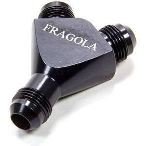 Fragola - 900608-BL - 8an Y-Male Fitting Black