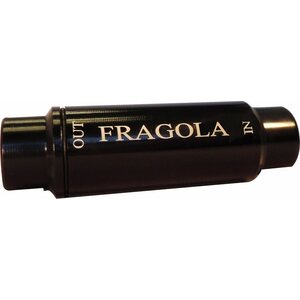 Fragola - 960001-BL - Fuel Filter w/40 Micron Element #6 In/Out Black