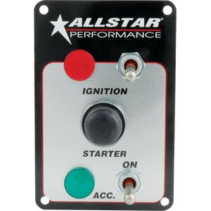 Allstar Performance - 80164 - Waterproof Switch Panel Two Switch w/ Lights