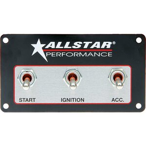 Allstar Performance - 80165 - Weatherproof Switch Panel Three Switches