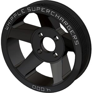 Whipple Superchargers 2.750" 6-Rib Pulley / Black