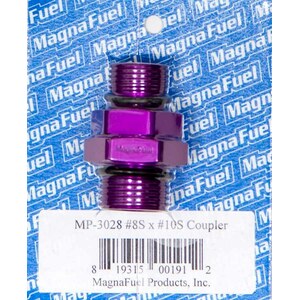 Magnafuel - MP-3028 - #10 to #8 Straight Coupler Fitting