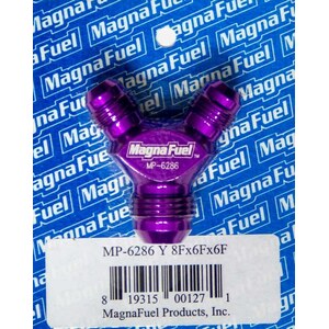 Magnafuel - MP-6286 - Y-Fitting - 2 #6 Male & 1 #8