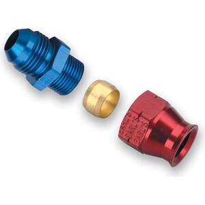 Earls - 165064ERL - 6an Male to 1/4in Alum Tubing Adapter