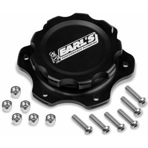 Earls - 166016ERL - Alm Fuel Cell Cap & Bung w/6 Bolt Flange