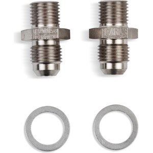 Earls - 940006ERL - 6an Male to 1/4-18 NPSM Adapter Fittings 2pk