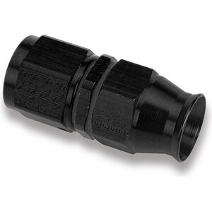 Earls - AT600136ERL - #6 Alum TFE Hose End Black