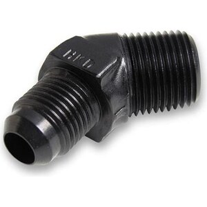 Earls - AT982306ERL - #6 Male to 1/4in NPT 45 Deg Ano-Tuff Adapter