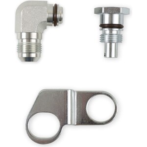 Earls - PS0002ERL - Steel Adapter Fitting - #10 Push-On Pwr Steering