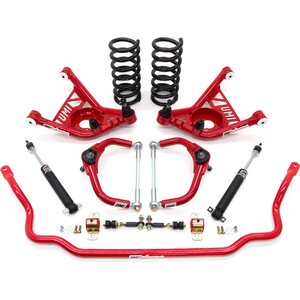 UMI Performance - 266602-R - 70-81 GM F-Body Front Handling Kit Lowers 2in