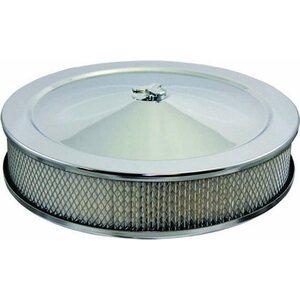 Specialty Products - 4302 - 14x3 Air Cleaner Kit Flat Base Steel 5 1/8in