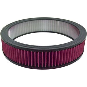 Specialty Products - 7143 - Air Cleaner Element 14in X 3in Round with Red