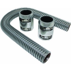 Specialty Products - 7352 - Radiator Hose Kit 24in w/Polished Aluminum Cap