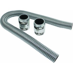 Specialty Products - 7353 - Radiator Hose Kit 36in w/Polished Aluminum Cap