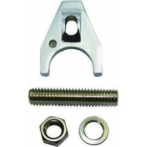 Specialty Products - 7627 - Distributor Hold Down Cl amp Chevy (Silver Billet