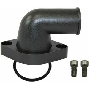 Specialty Products - 8456BK - Water Neck  Chevy 90 Deg ree O-Ring Style Black