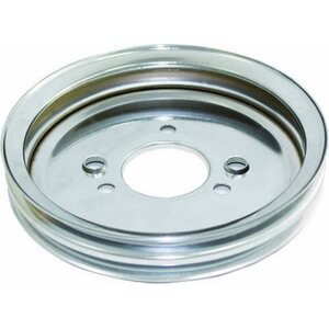 Specialty Products - 8965 - BBC SWP 2 Groove Crank Pulley Chrome