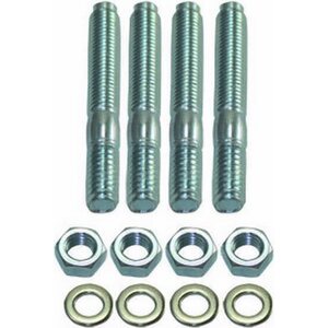 Specialty Products - 9128 - Carb Stud Kit 2in Long 4 pc Set White Zinc Steel