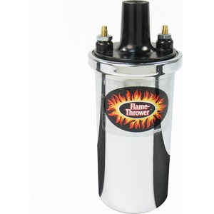 Pertronix Ignition - 40001 - Flame-Thrower Coil - Chrome Oil Filled 1.5ohm