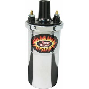 Pertronix Ignition - 40501 - Flame-Thrower Coil - Chrome oil filled 3 ohm