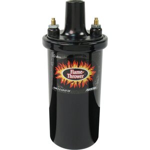 Pertronix Ignition - 40511 - Flame-Thrower Coil - Black- Oil Filled 3 ohm