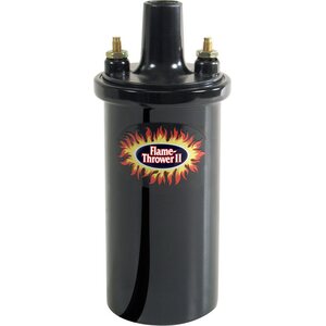 Pertronix Ignition - 45011 - Flame-Thrower II Coil - Black- Oil Filled