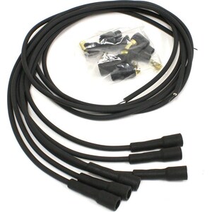 Pertronix Ignition - 706180 - Spark Plug Wire Set 7mm Univ 6-Cyl British Black