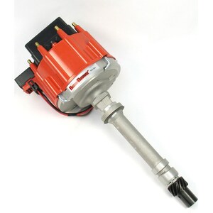 Pertronix Ignition - D1071 - SBC HEI Race Distributor w/Red Cap