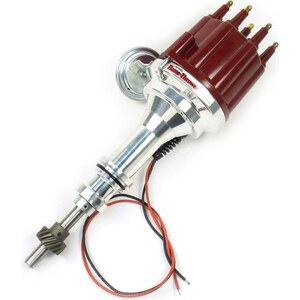Pertronix Ignition - D130711 - SBF Billet Distributor w/Red Male Cap