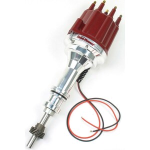 Pertronix Ignition - D130811 - SBF Billet Distributor w/Red Male Cap