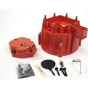 Pertronix Ignition - D4001 - GM V8 Cap & Rotor Kit - Red