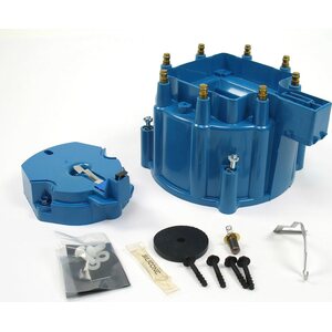 Pertronix Ignition - D4002 - GM V8 Cap & Rotor Kit - Blue