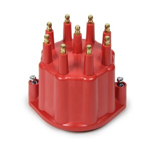 Pertronix Ignition - D650711 - Distributor Cap - Red w/Male Tower