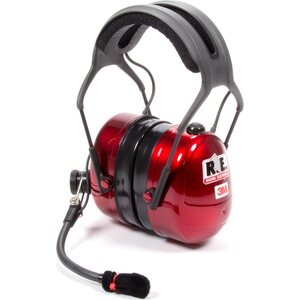Racing Electronics - PT006 - Headset Platinum Plus Series Candy Apple Red
