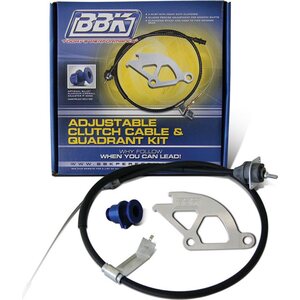 BBK Performance - 15055 - Clutch Quadrant & Cable Kit - 79-95 Mustang