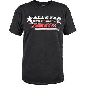 Allstar Performance - 99903L - Allstar T-Shirt Black w/ Red Graphic Large