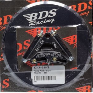BDS Superchargers - CH-3199KS - Timing Pointer Degree Wheel Kit - SBC