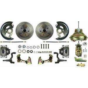 Right Stuff Detailing - AFXDC02C - 67-69 GM F Body Booster Power Disc Brake Kit