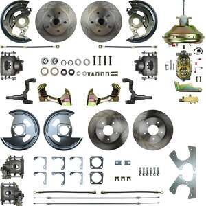 Right Stuff Detailing - AFXDC45C - 4 Wheel Disc Brake Conversion Kit