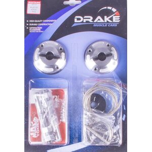 Scott Drake - 5R3Z-6316892-K - Hood Pin Kit Billet 05-09 Mustang