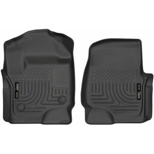 Husky Liners - 13301 - 17-   Ford F250 Front Floor Liners Black