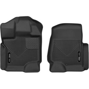 Husky Liners - 53361 - Ford X-Act Contour Floor Liners Front Black