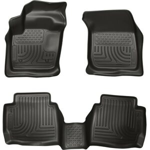 Husky Liners - 99751 - 13-  Ford Fusion Front/ 2nd Floor Liners Black