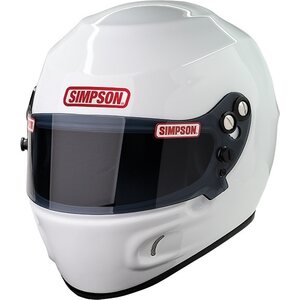 Simpson Safety - 6830001 - Helmet Devil Ray White X-Small SA2015