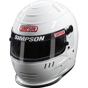 Simpson Safety - 7707121 - Helmet Speedway Shark 7-1/2 White SA2020