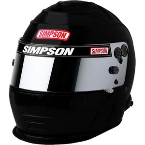 Simpson Safety - 7707128 - Helmet Speedway Shark 7-1/2 Flat Black SA2020