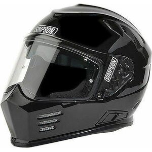 Simpson Safety - GBDXL2 - Helmet Black DOT Ghost Bandit X-Large