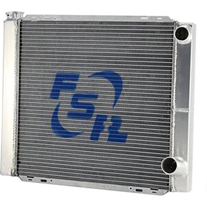 FSR Racing - 2619D2-20 - Radiator Chevy Double Pass 26in x 19in 20an