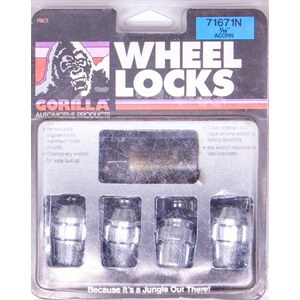 Gorilla - 71681N - Wheel Lock 1/2 Acorn (4)