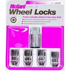 McGard - 24130 - WHEEL LOCK 1/2 CONICAL SEAT (4)